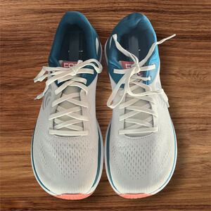 Topo Men's Ultrafly 4 lightweight Running Shoes Sand/Ocean, Size 8